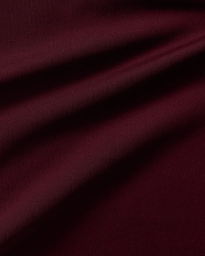 Essential Built-In Bra Crop Tank Top | Merlot