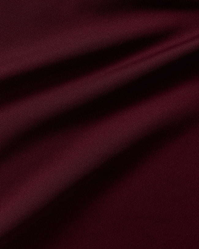 Essential Built-In Bra Scoop Back Tank | Merlot