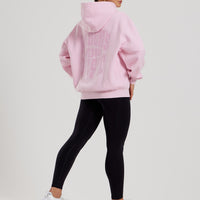 Comfort Oversized Statement Graphic Hoodie | Quartz