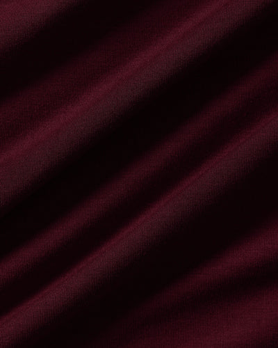 Smooth Contour Long Sleeve Reversible T-Shirt | Merlot