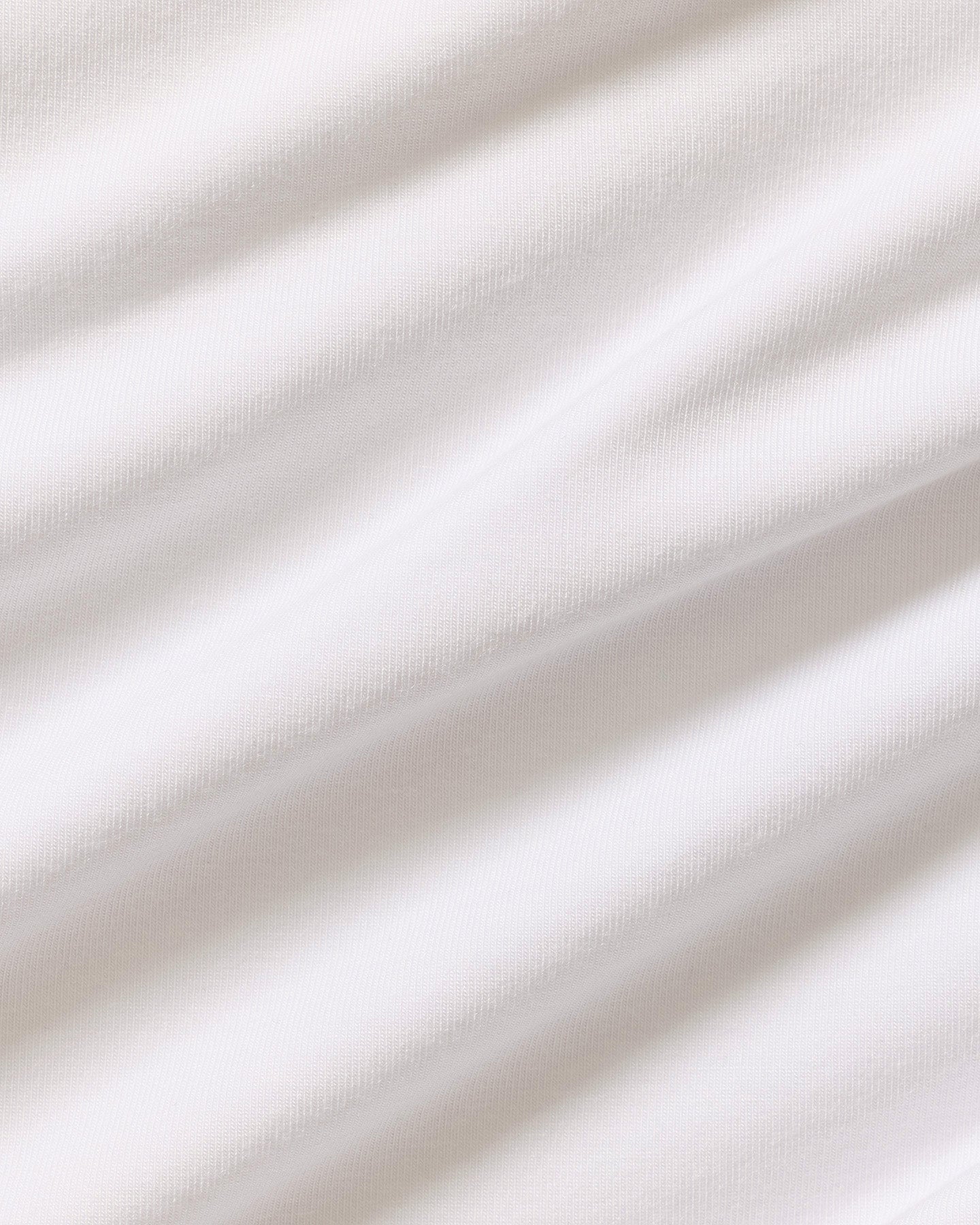 Smooth Contour Cropped Short Sleeve T-Shirt | White