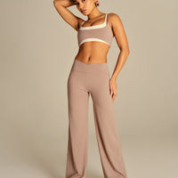 Essential Double Layer Bra | Mauve Taupe