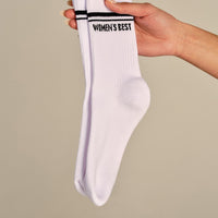 Premium Crew Stripe Socks (3PK) | True Red/Chambray Blue/Black