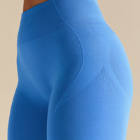 Define 2.0 Seamless Scrunch Leggings | Rio Blue