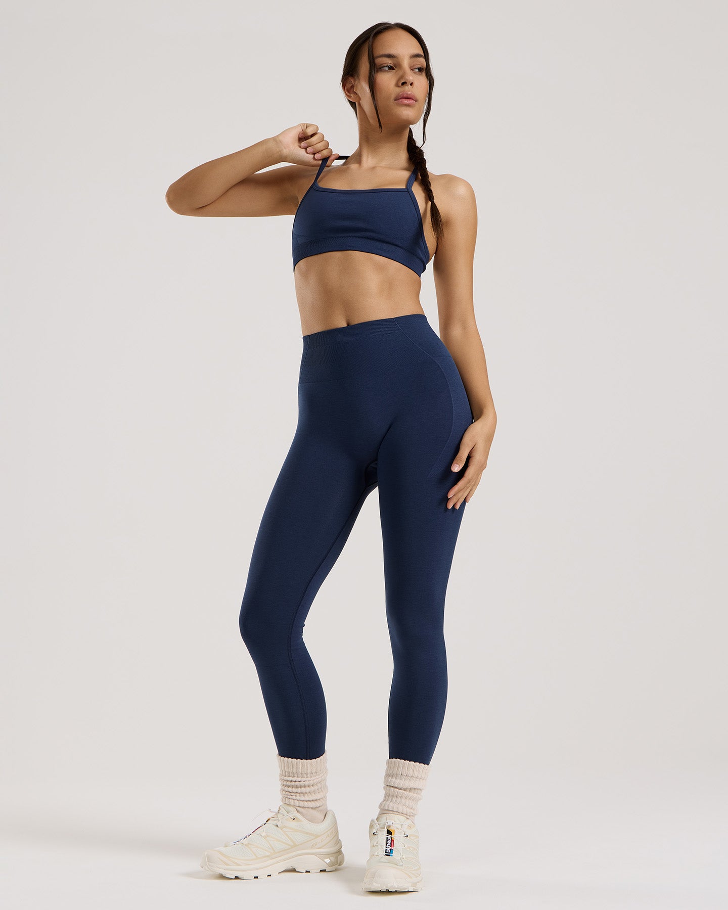 Define 2.0 Seamless Racer Back Bra | Sapphire Blue