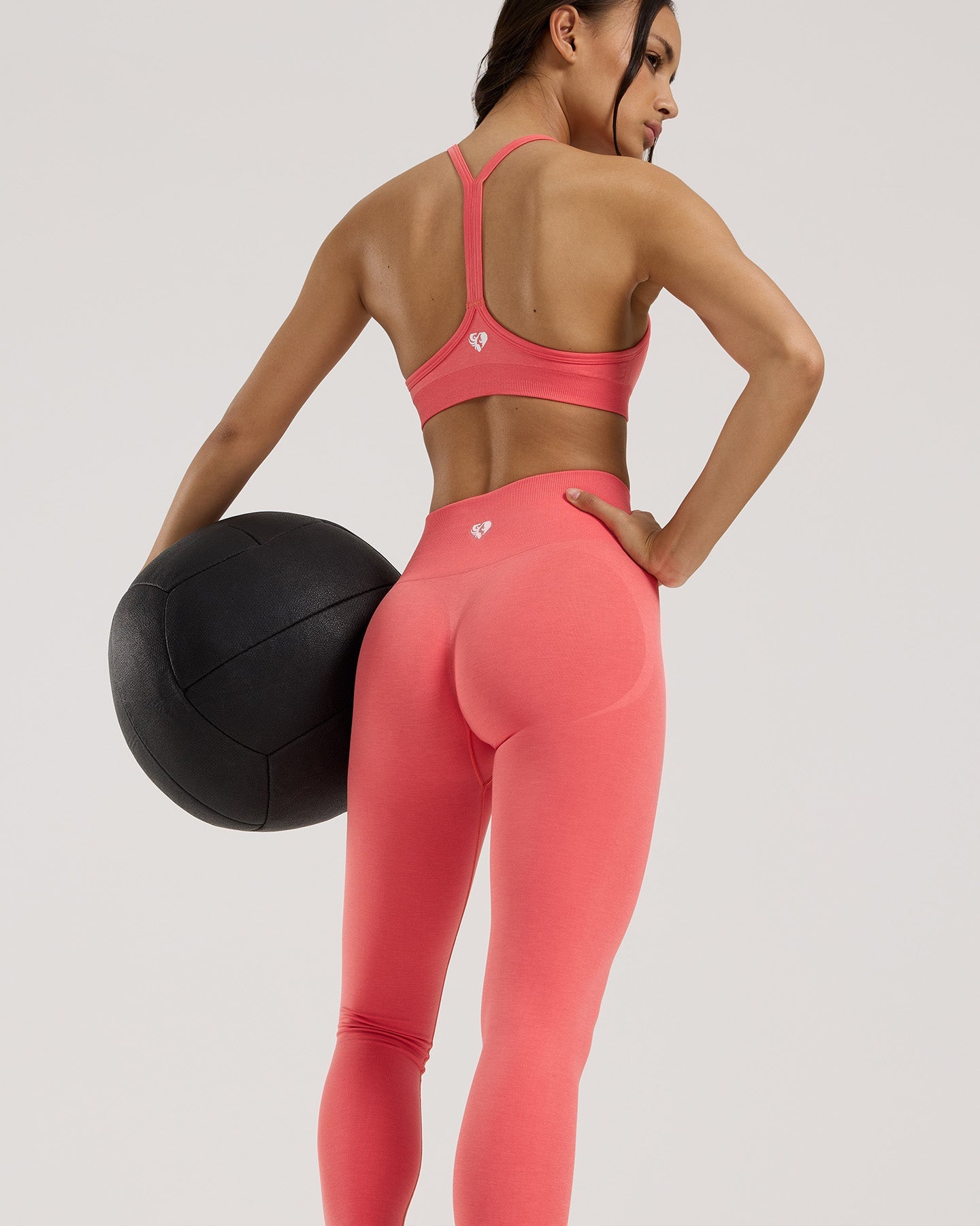 Define 2.0 High Waist Scrunch Leggings | Sunlit Coral