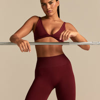 Power Reversible Twist Bra | Oxford Red (6/6)