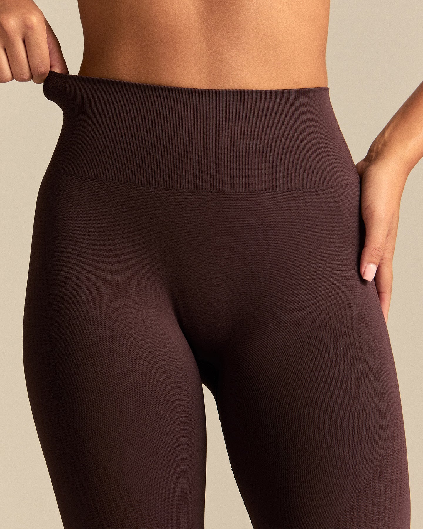 Power High Waist Flared Leggings | Cafe Noir (6/6)