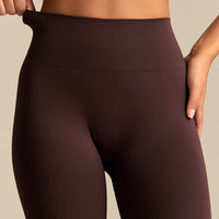 Power High Waist Flared Leggings | Cafe Noir (6/6)