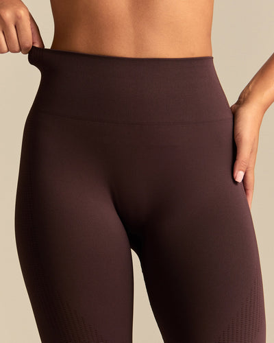 Power High Waist Flared Leggings | Cafe Noir (6/6)