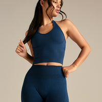 Define 2.0 Seamless Halter Tank | True Navy