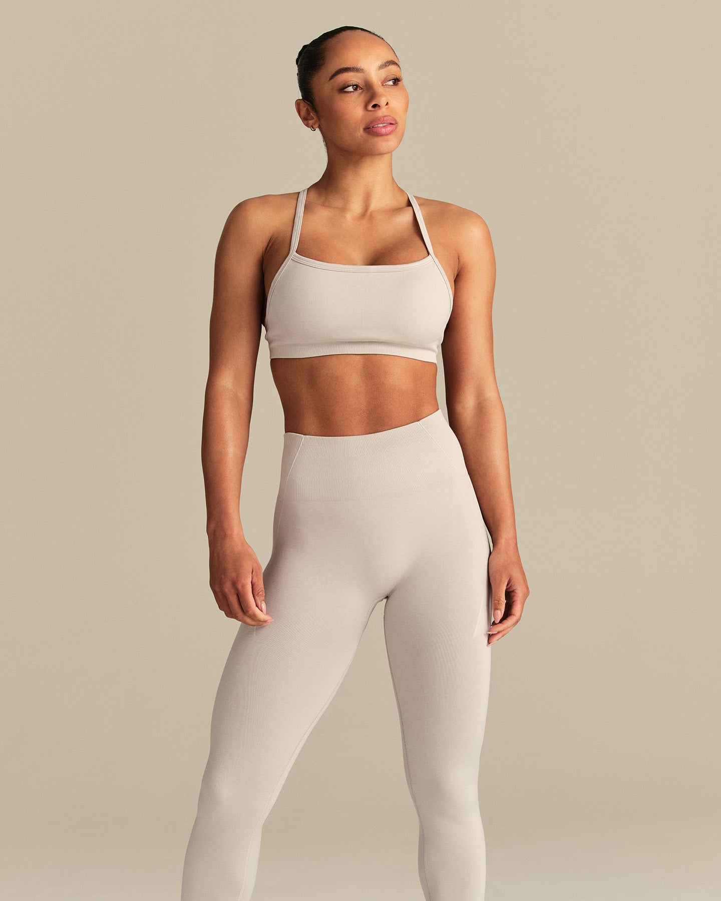 Define 2.0 Seamless Racer Back Bra | Stone