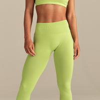 Define 2.0 Low Back Leggings | Lime Punch