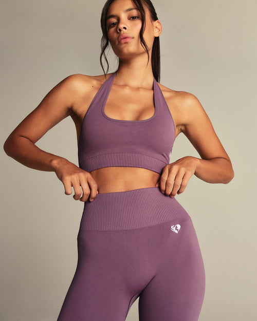 Power Seamless Scrunch Leggings | Dusk Plum
