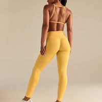 Define 2.0 Seamless High Neck Backless Bra | Mango