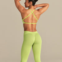 Define 2.0 Low Back Leggings | Lime Punch