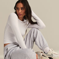 Comfort Joggers | Silver Grey Marl