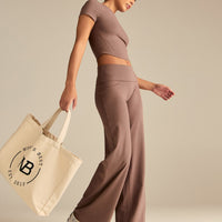 Cotton Contour Short Sleeve T-Shirt | Mocha