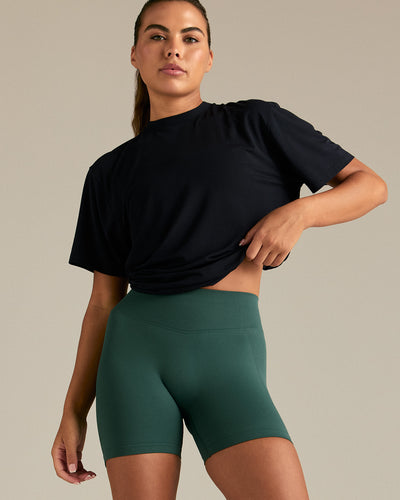 Comfort Oversized Hook Up T-Shirt | Midnight Black