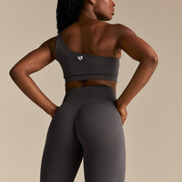 Power Seamless Scrunch Leggings | Graphite