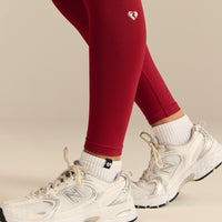 Define 2.0 High Waist Scrunch Leggings | True Red