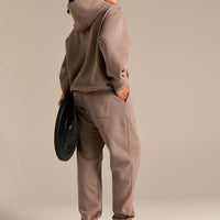 Comfort Sports Club Joggers | Taupe Grey