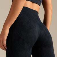 Power Seamless Leggings | Washed Black