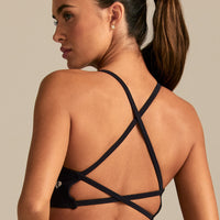 Define 2.0 Double Cross Back Bra | Black (2/6)