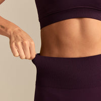 Power High Waist Flared Leggings | Blackberry (3/6)