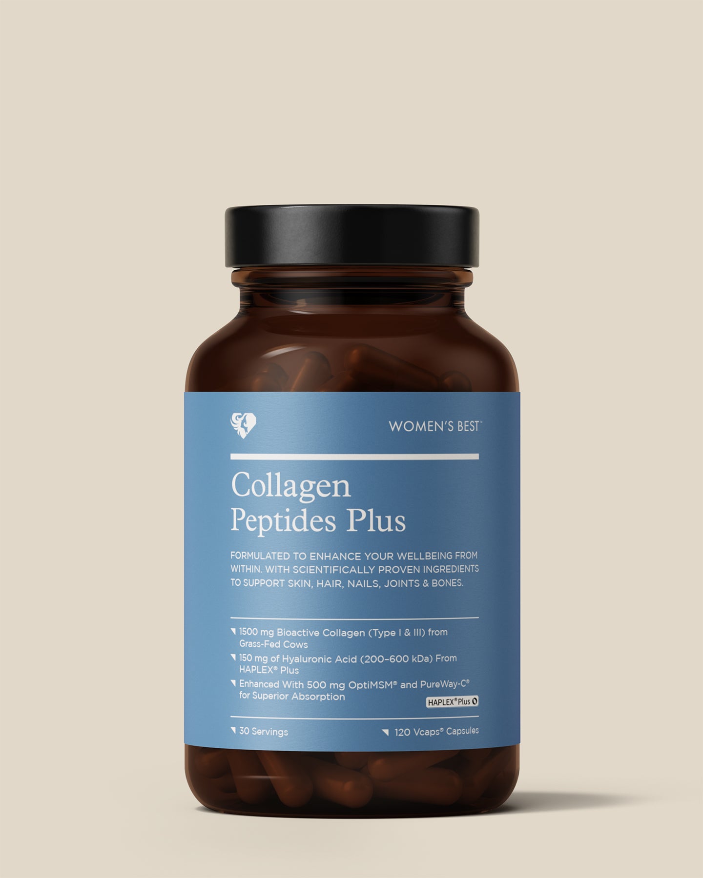 Collagen Peptides Plus+ Kapseln