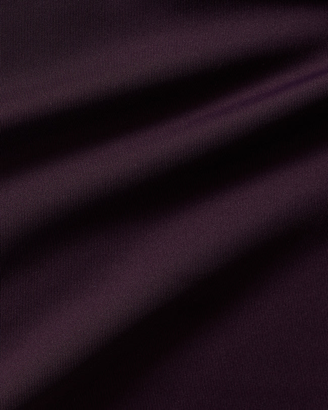 Essential Built-In Bra Midi Tank | Midnight Plum