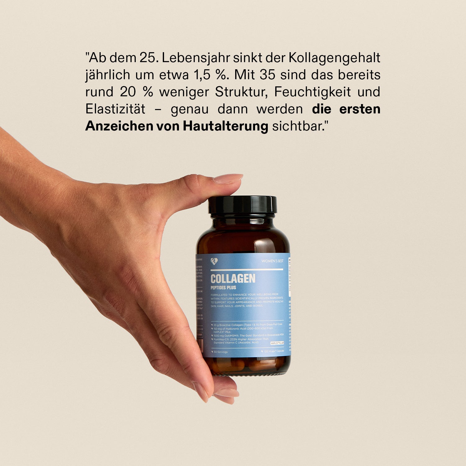 Collagen Peptides Plus+ Kapseln