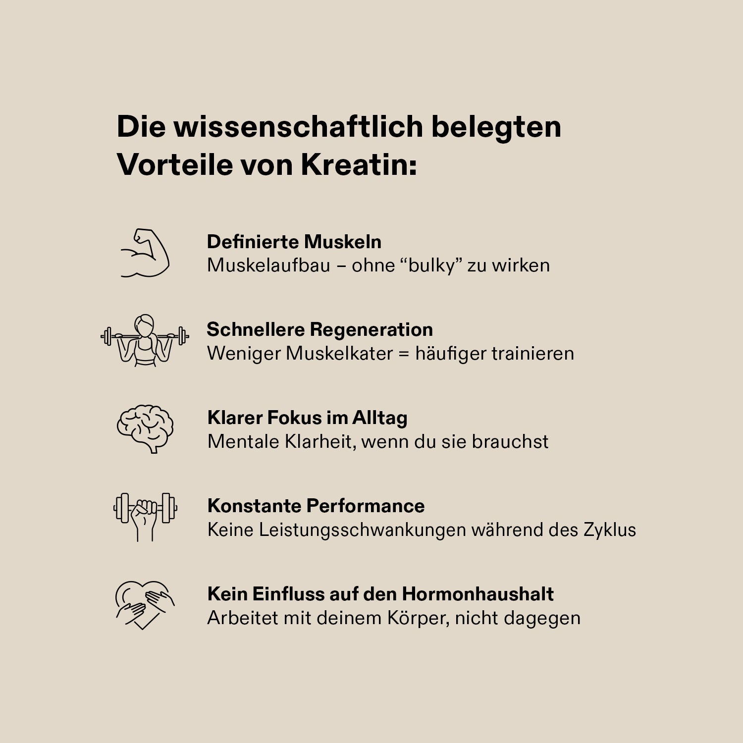 Kreatin Pulver (100% Creapure®)