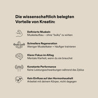 Kreatin Pulver (100% Creapure®)