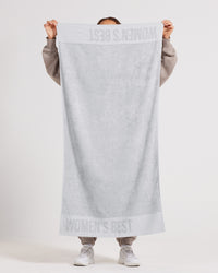 Large Sweat Towel | Silver Grey