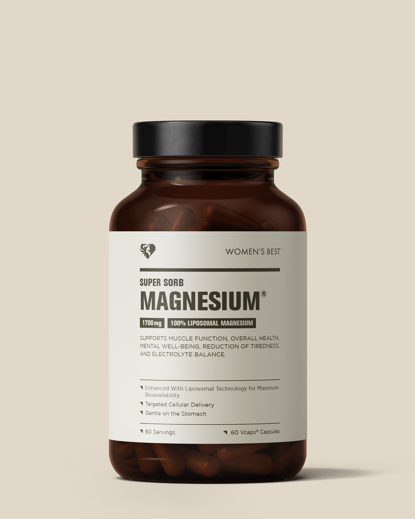 Super Sorb Magnesium® 1700mg Kapseln