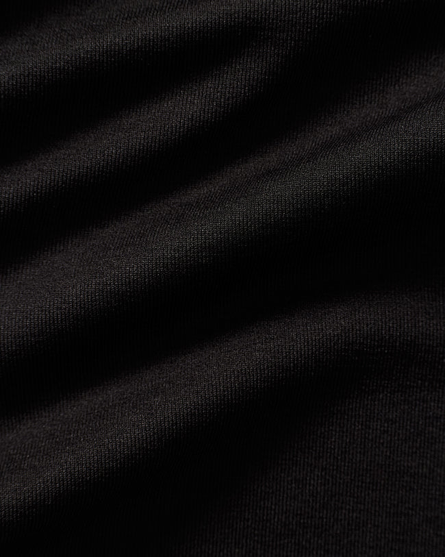 Motion Seamless Long Sleeve Midi Top | Black