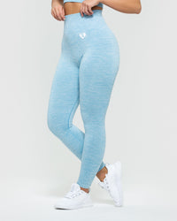 Move Seamless Leggings | Blue Marl