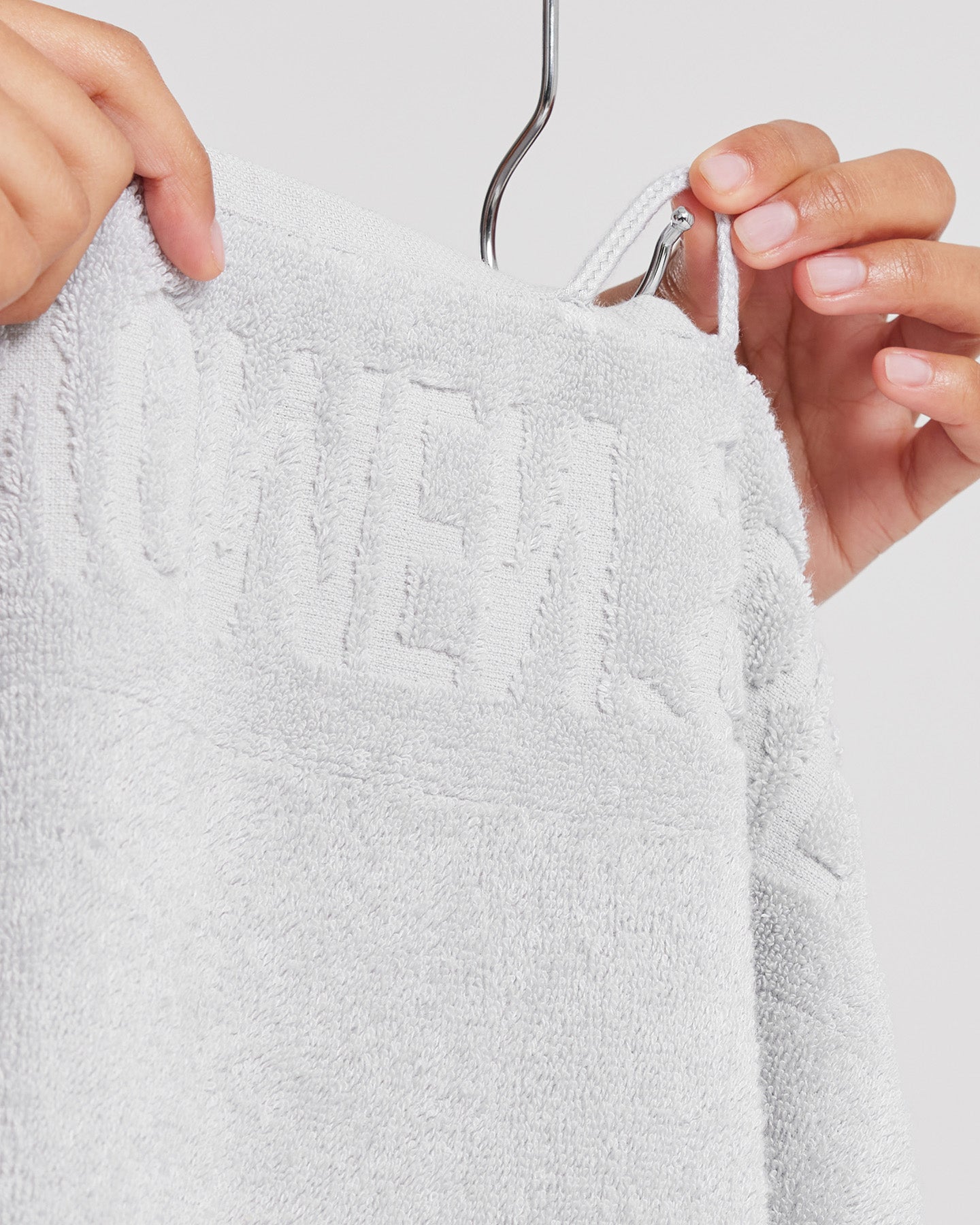 Small Sweat Towel | Silver Grey
