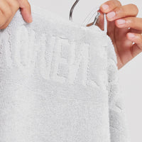 Small Sweat Towel | Silver Grey