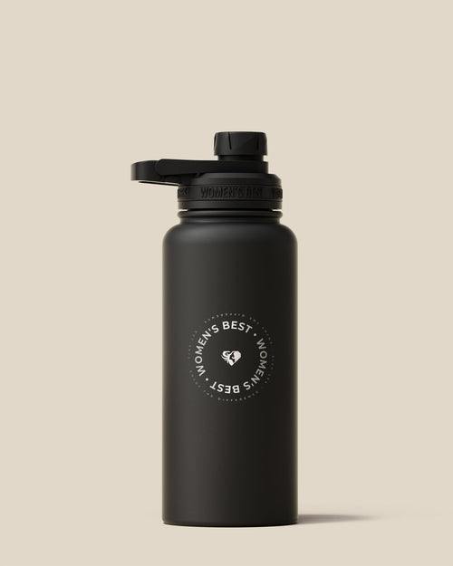 Stainless Steel Sports Bottle | Black