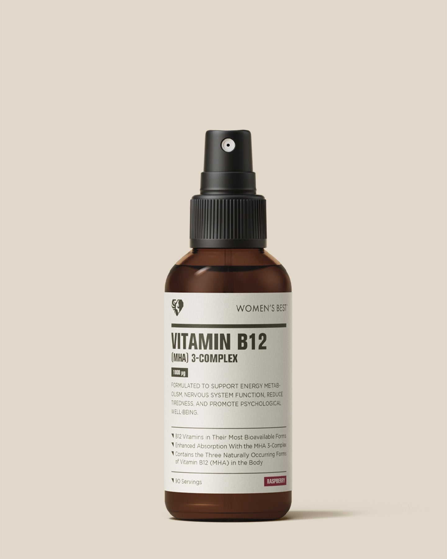 Vitamin B12 (MHA) 3-Complex Spray (1000µg)
