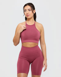 Define Seamless High Neck Bra | Canyon Rose