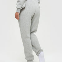 Comfort Oversized Joggers | Silver Grey Marl