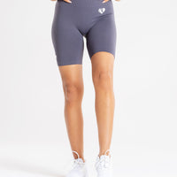 Power Seamless Cycling Shorts | Charcoal