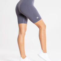 Power Seamless Cycling Shorts | Charcoal