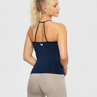 Essential Built-in Bra Tank | Sapphire Blue