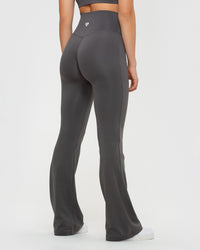 Essential Flared Leggings | Graphite