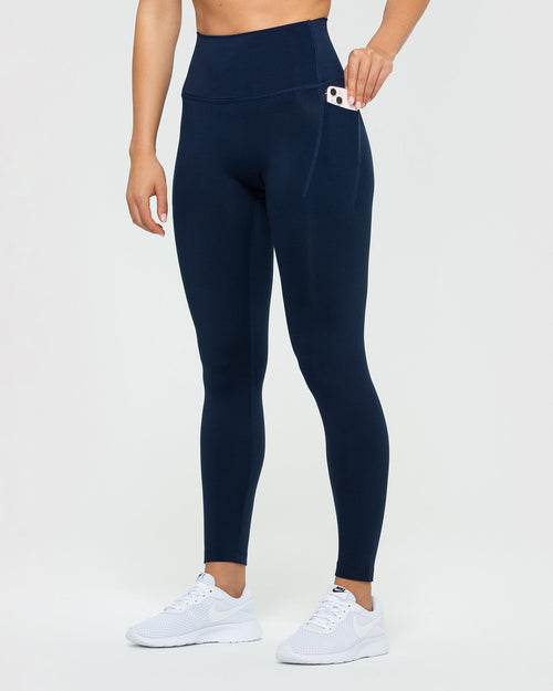 Essential Leggings with Pockets | Sapphire Blue