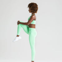 Power Seamless Leggings | Green Ash